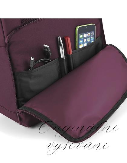 Městský batoh Roll-top se dvěma ušima, tmavě šedý